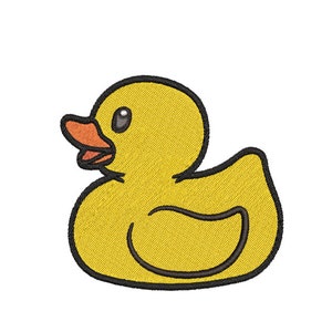 MINI Rubber Duck Embroidery Designs, Duck Embroidery Design, Machine Embroidery, Instant Download - 11 Sizes