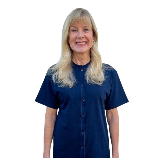 Women's Short Sleeve Post Op T Shirt | Women's Short Sleeve Post Op Recovery T Shirt