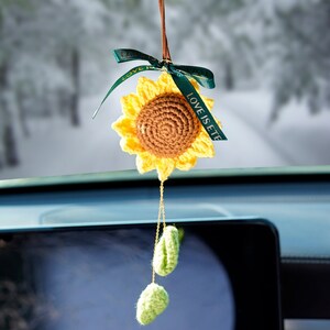 Sunflower mirror hanger car -  Österreich