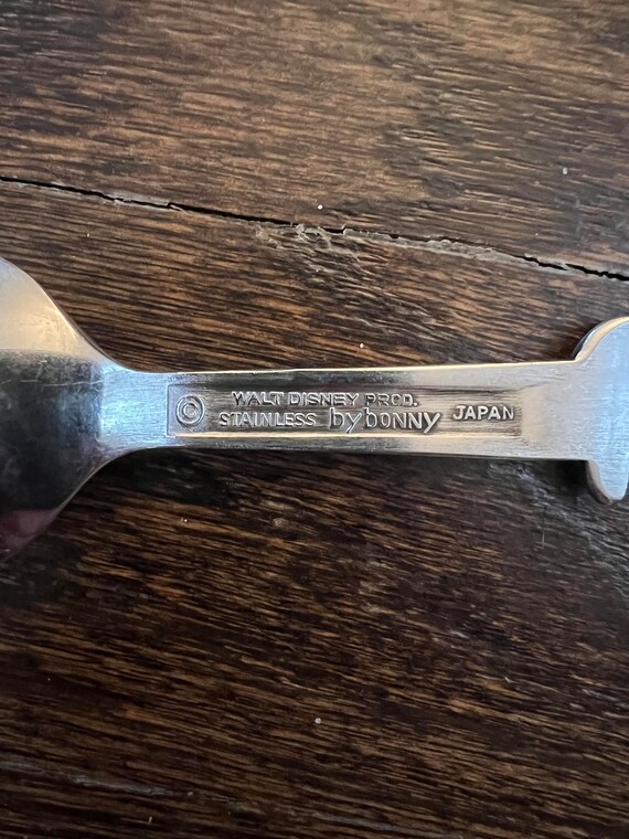 Disney Children's Stainless Steel Spoon and Fork - Walt