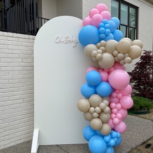 Gender Reveal DIY Balloon Garland Kit | Bearly Wait | Bridal Shower | Baby Shower | First Birthday | Pink and Blue Balloons