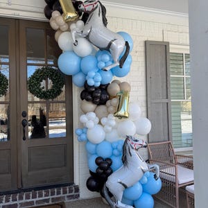 Baby Shower DIY Balloon Garland Kit | Bearly Wait | Bridal Shower | Baby Shower | First Birthday | Blue Balloons