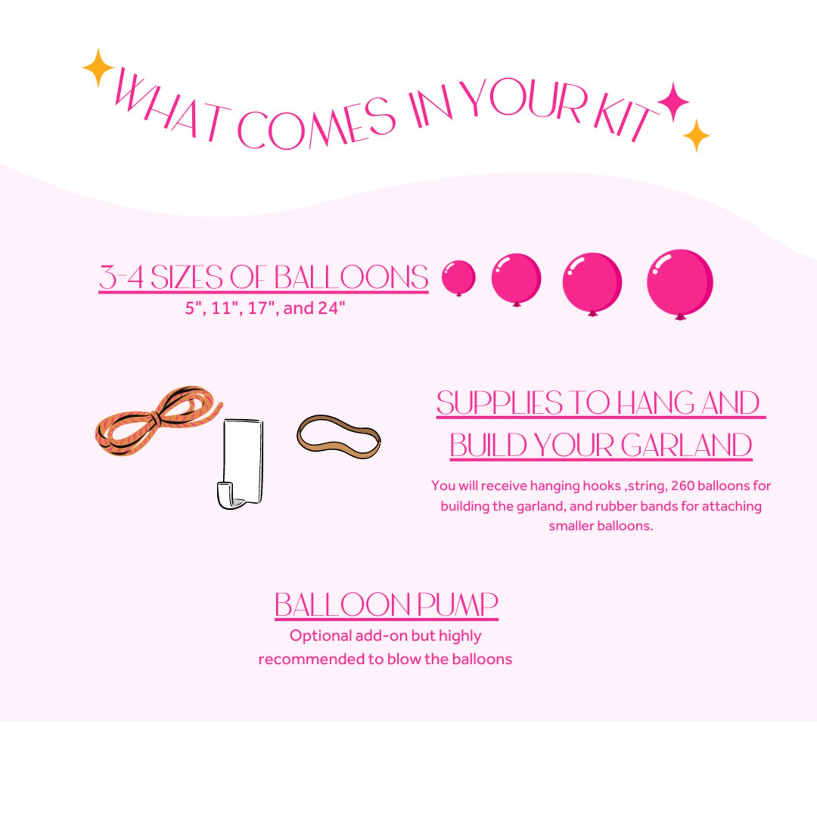 Halloween DIY Balloon Garland Kit Boo Balloons Girlie - Etsy