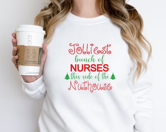 Nurse Christmas Tops