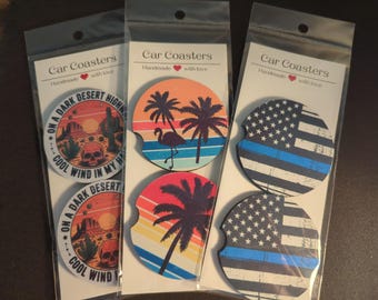 Custom Car Coasters