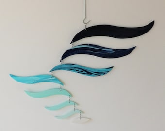 MOBILE KINETIC FIMOBILE model Ibis blue and white