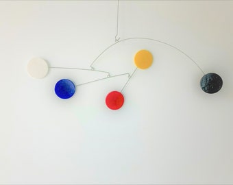 MOBILE KINETISCHE FIMOBILE Modell Mondrian