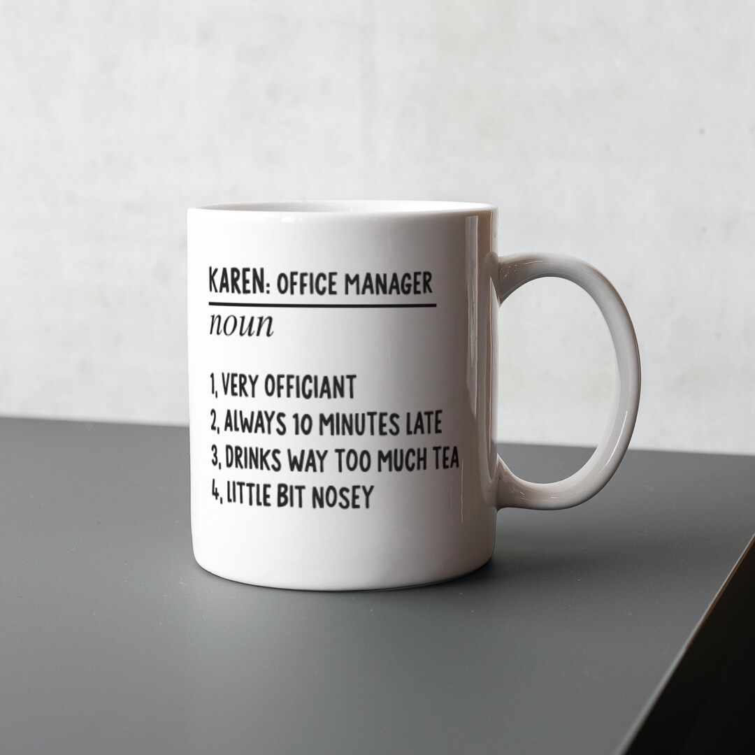 Personalised Name and Job Title Noun Mug Add Your Own Nouns Etsy