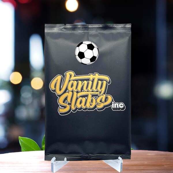 Vanity Slabs Soccer Futbol Mystery Pack - Random Autographed, Relic, Rookies and Colors Trading Cards