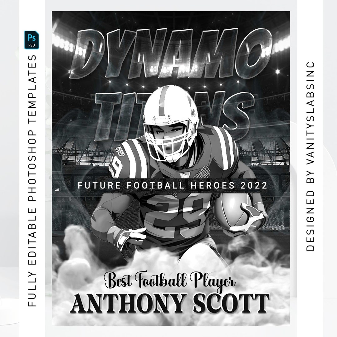 Custom Sports Card Template Sports Card Template Etsy