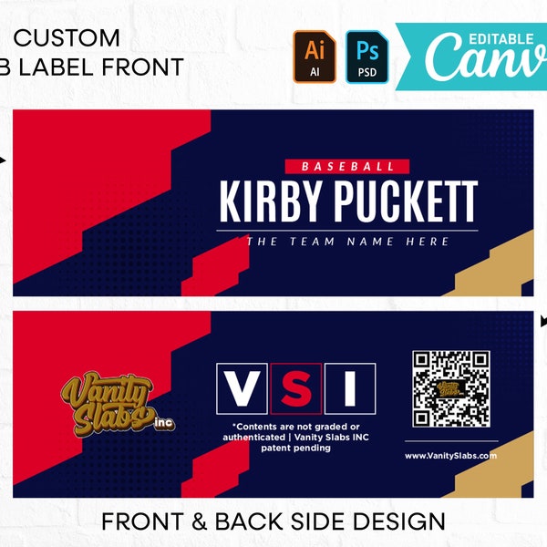 Custom Slab Labels Etsy