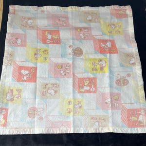 Vintage Snoopy Blanket Chatham - Etsy