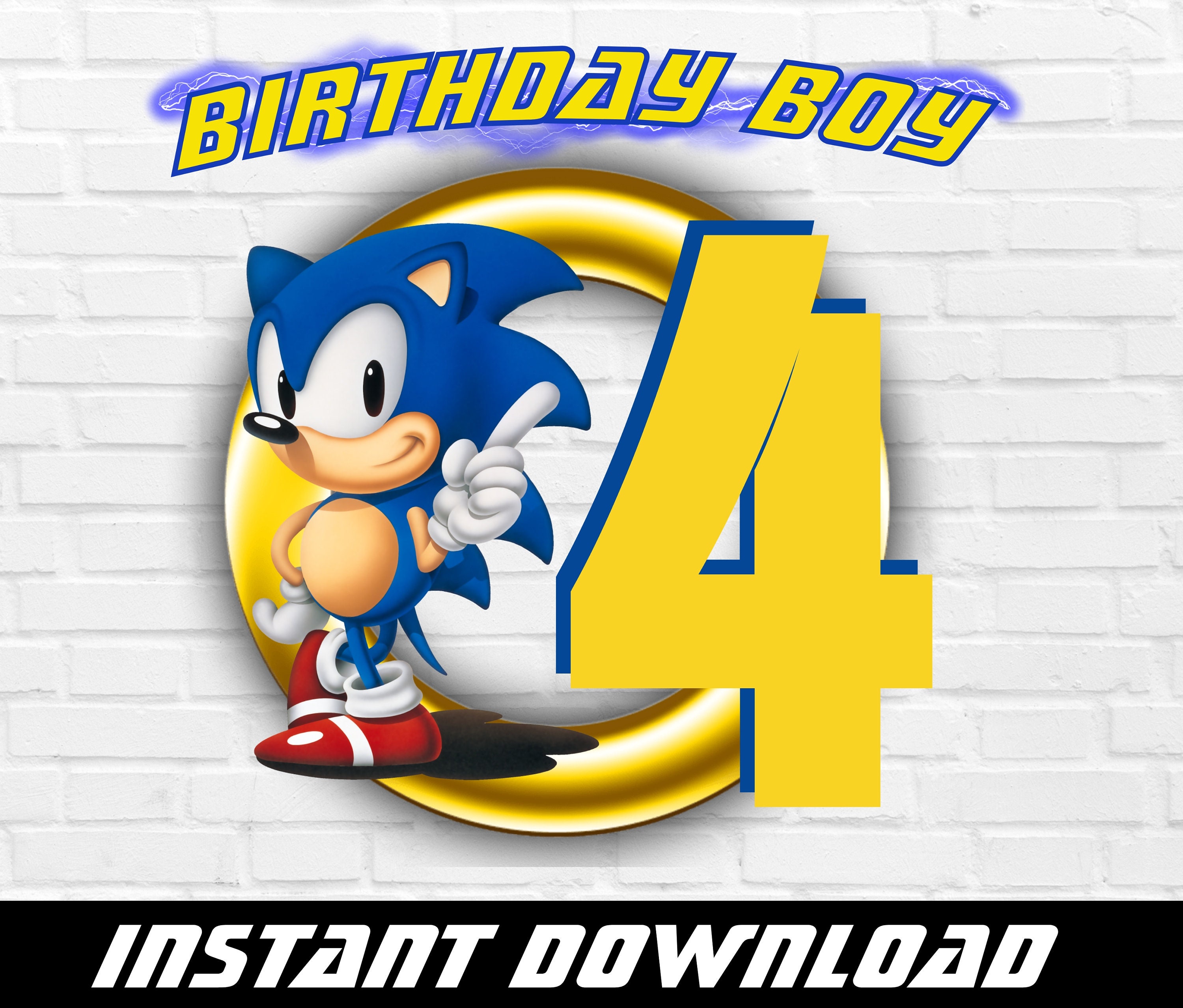 Kit Digital Sonic 2 Imagens Png e Papeis