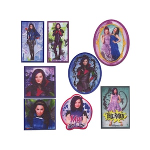 Disney © Descendants Iron on patch application badge Embroided Patches