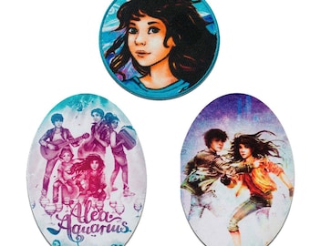 Alea Aquarius - Iron on patch application badge Embroided Patches stickers