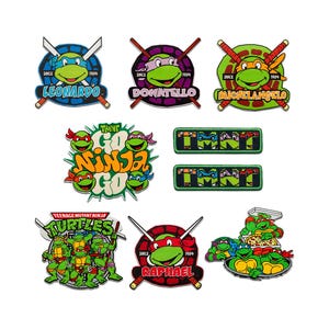 Teenage Mutant Ninja Turtles © Iron on patch application badge Embroided Patches stickers