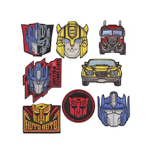 Hasbro © Transformers 2 Toppe termoadesive Patch Applicazioni cucire adesive