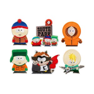 Southpark - Toppe termoadesive Patch Toppa Applicazioni cucire adesive
