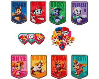 Paw Patrol © Iron on patch application badge Embroided Patches stickers