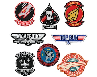 Top Gun © | Patches, iron-on images, applications, iron-on, stickers