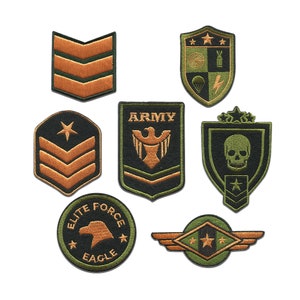Military Army | Patches, iron-on patches, applications, iron-on