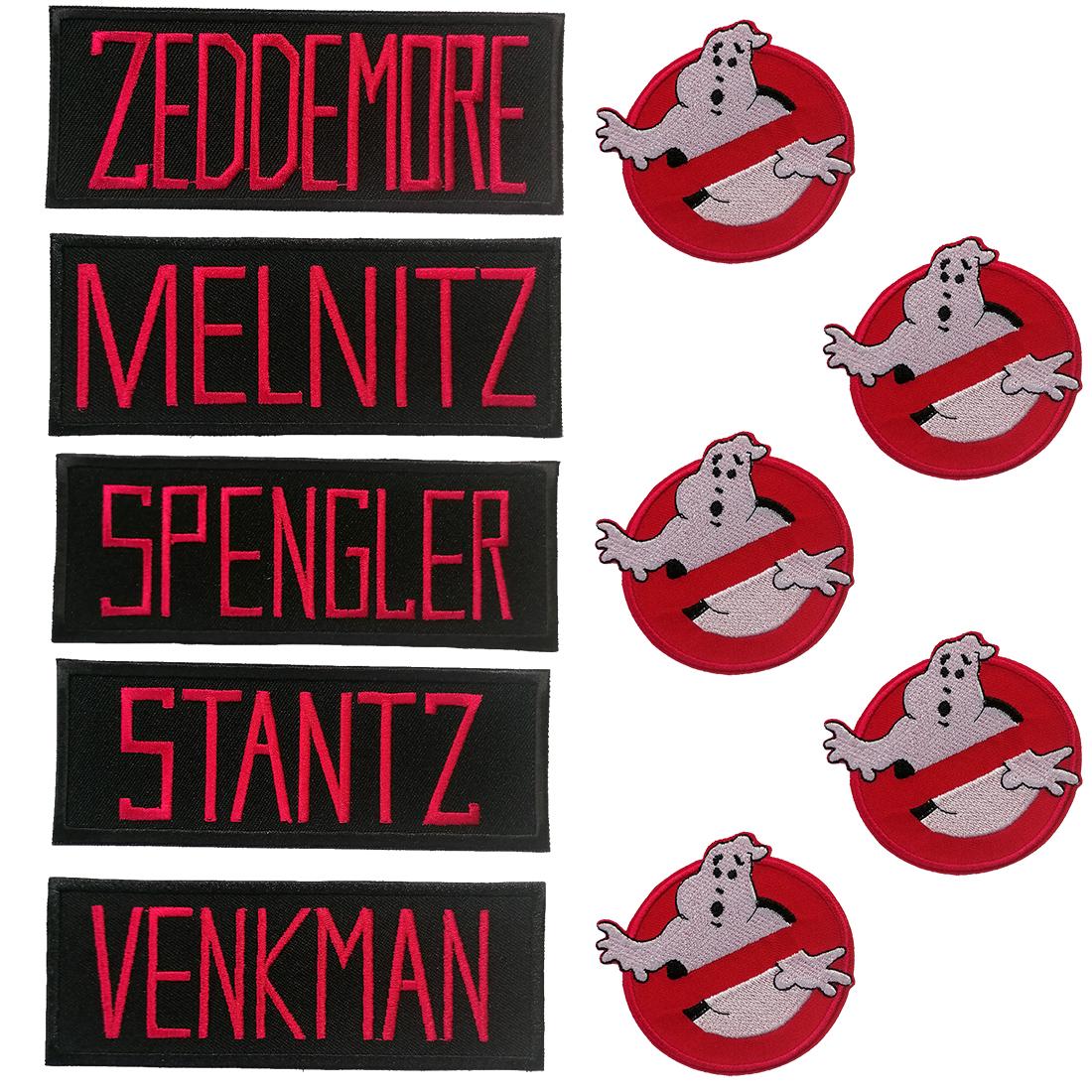 Ghostbusters Slimer Patch – Embroidered Iron-On / Sew-On Applique, No Ghost Logo, USA Made