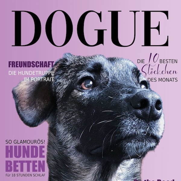 Dogue Haustier Bild Hundebild Personalisiert Hundegemälde, Geschenke für Hundehalter, Hundegeschenk, lustige Geschenke
