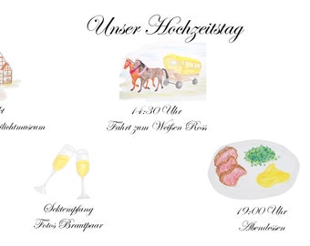 Hochzeitseinladung, Design, individuelle Kartengestaltung, personalisierte Einladung, Hochzeitskarte