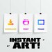 PRINTABLE Digital Downloadable Wall Art &amp; TV Art Frame 28 - Etsy