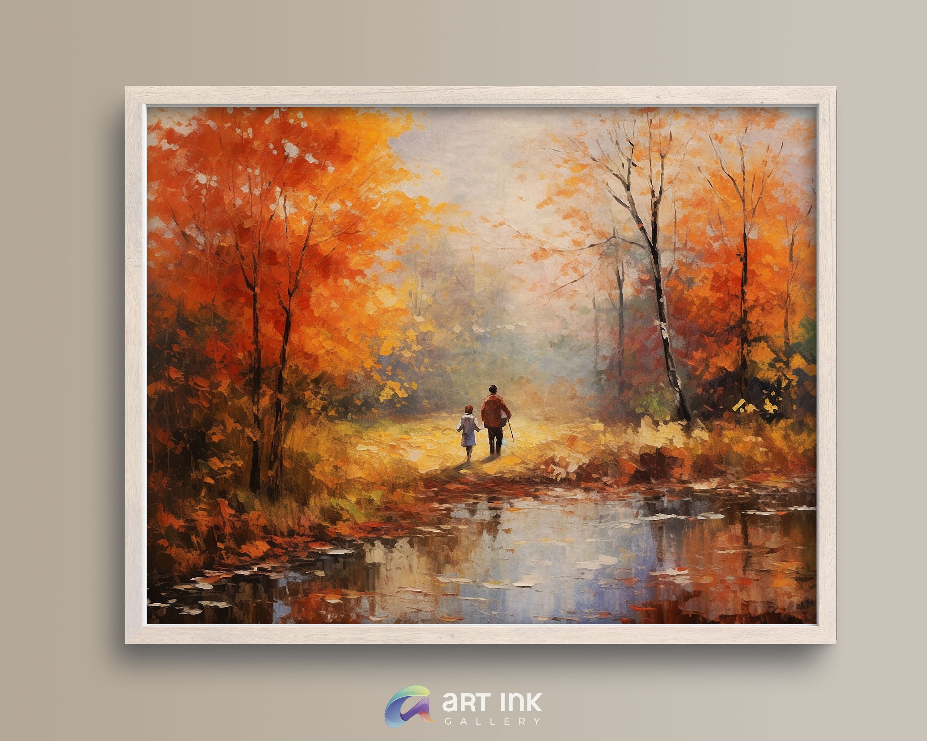 PRINTABLE Digital Downloadable Wall Art &amp; TV Art Frame 28 Files Autumn ...