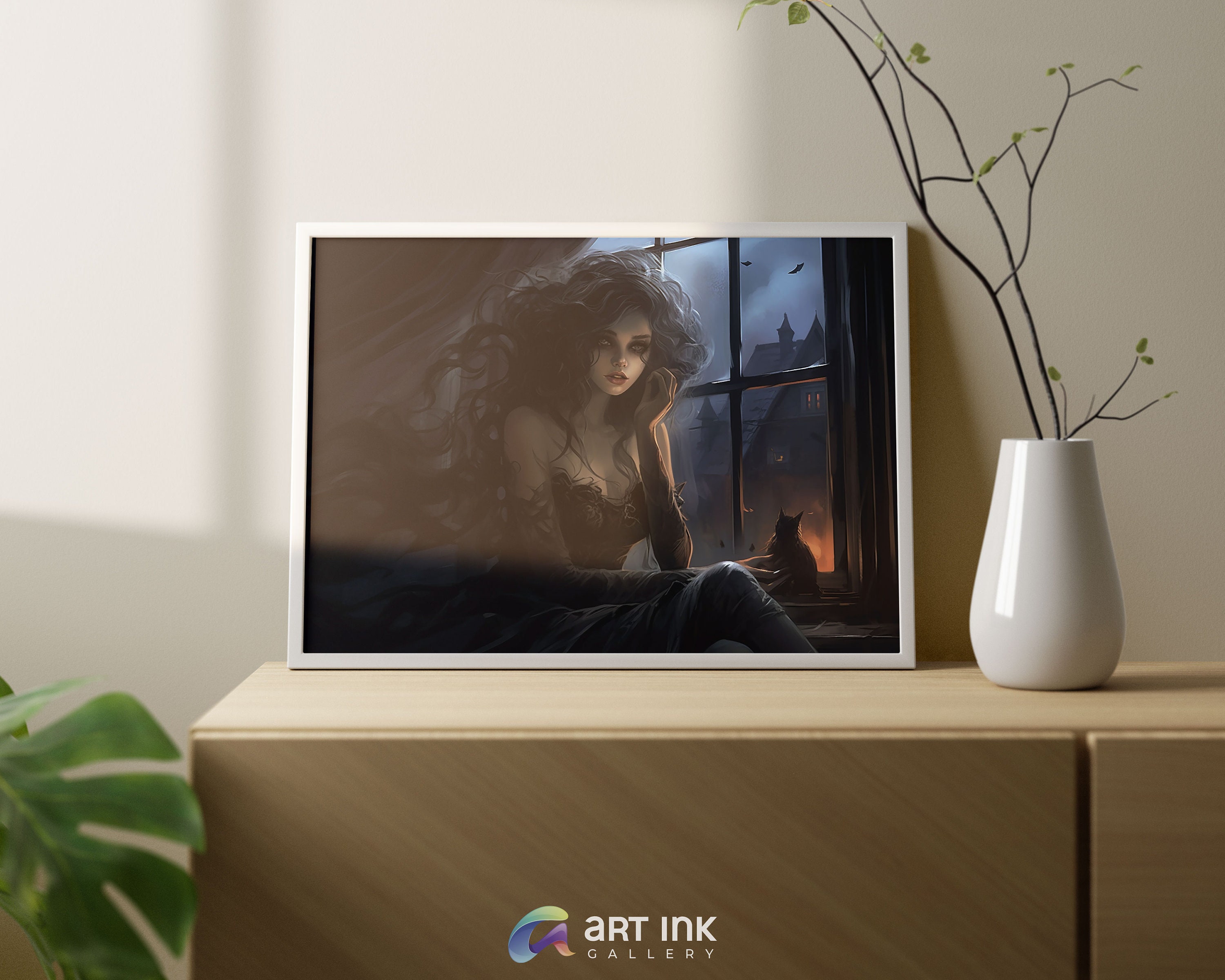 PRINTABLE Digital Downloadable Wall Art & TV Art Frame 28 Files