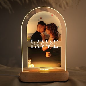 Custom Love Plaque, Acrylic Valentine&#39;s Day Gift, Romantic Couple Keepsake, Personalized Home Decor For Him Or Her, Unique Anniversary Decor