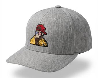 Sasquatch Embroidered Snapback Hat
