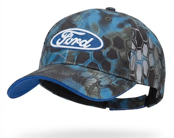 Embroidered Ford Kryptek Hat