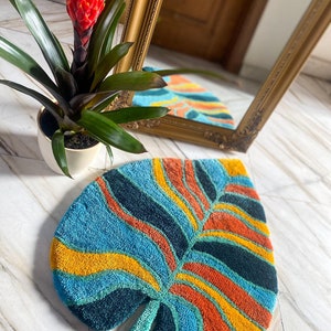 FALL LEAF tufted rug