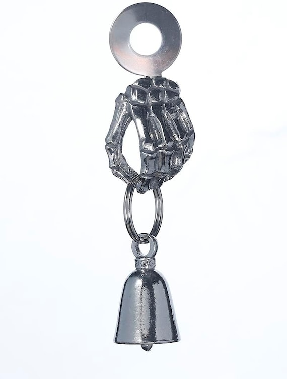 SKELETON HAND Guardian® Bell Fits All Motorcycles Harley Luck