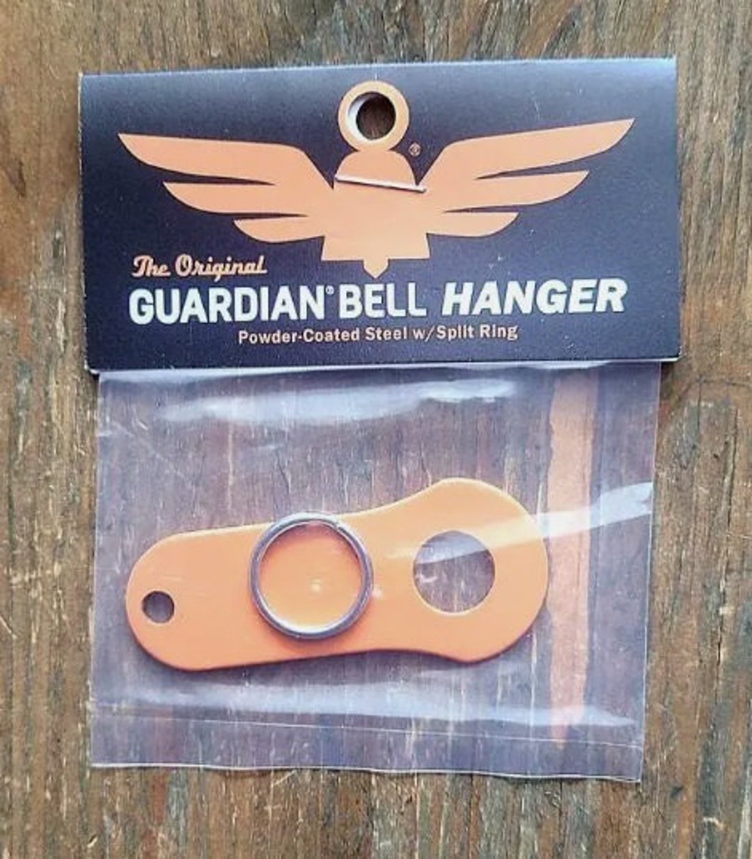 ORANGE HANGER Guardian® Bell Fits All Motorcycles Harley Luck