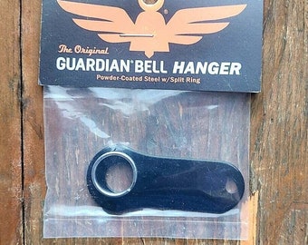 BLACK HANGER Guardian® Bell  Fits all Motorcycles Harley Luck Gremlin Ride biker gift original military veteran good luck charm