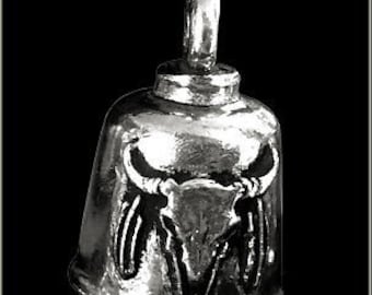 BUFFALO SKULL Gremlin® Bell Original Motorcycle Fits Harley Luck Ride biker club gift blessed charm dyna road king club enchanted