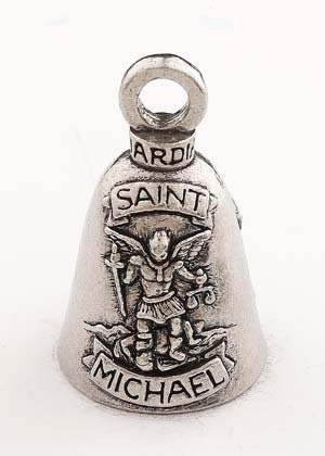 ST. MICHAEL Guardian® Bell Motorcycle FITS Harley Luck Gremlin Ride police law enforcement