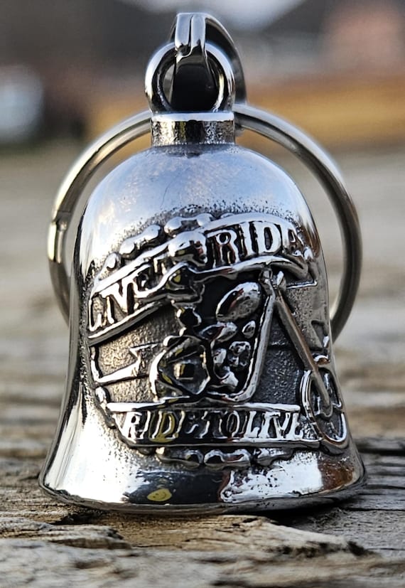 The Ride Bell PRAYING GUARDIAN ANGEL Lucky Biker Charm Fits All