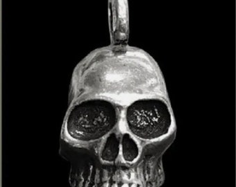 3-D SKULL Gremlin® Bell Original Motorcycle Fits Harley Luck Ride biker club gift blessed charm dyna road king club enchanted