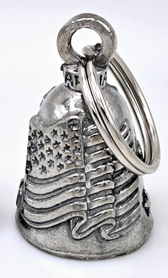 OLD GLORY Guardian &reg; Bell IN BLACK Motorcycle - Harley Accessory HD Gremlin NEW