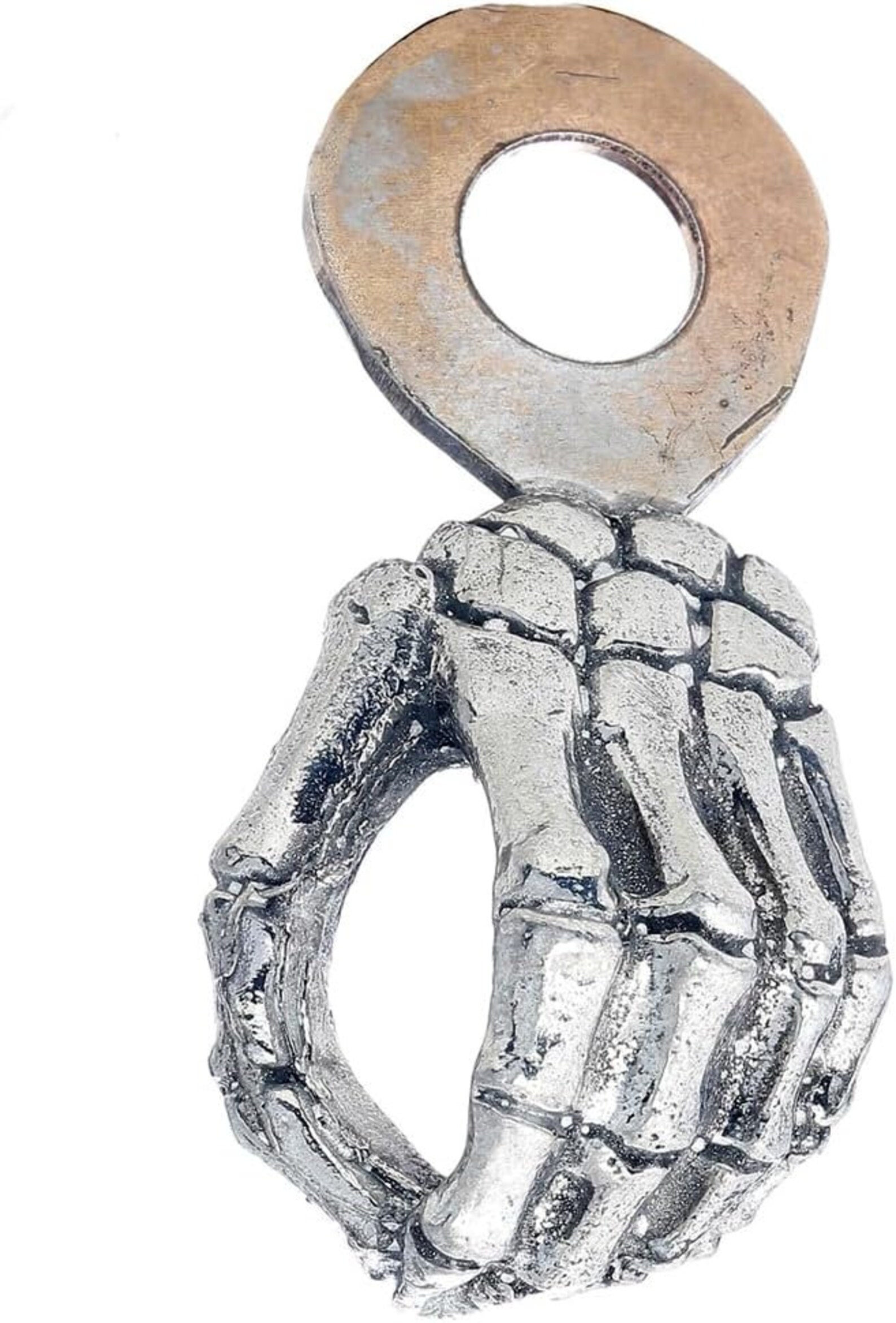 Skeleton Hand Ringing Bell SKELETON HAND Guardian® Bell Fits All Motorcycles Harley Luck Gremlin ...