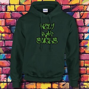 Old School Hip Hop Hoodie - New Rap Sucks Hoodie - Vintage Vibes Gift