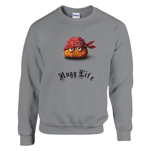 Nugg Life Hoodie - Lustiger Hühnernugget mit Rundhalsausschnitt - Weich, bequem und bequem