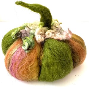 Needle Felted Pumpkin