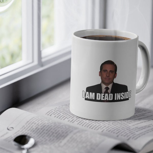 The Office Tasse | Dunder Muffin-Tasse | The Office Fan Tasse, | I am Dead Inside Tasse | Scott Becher, 11oz