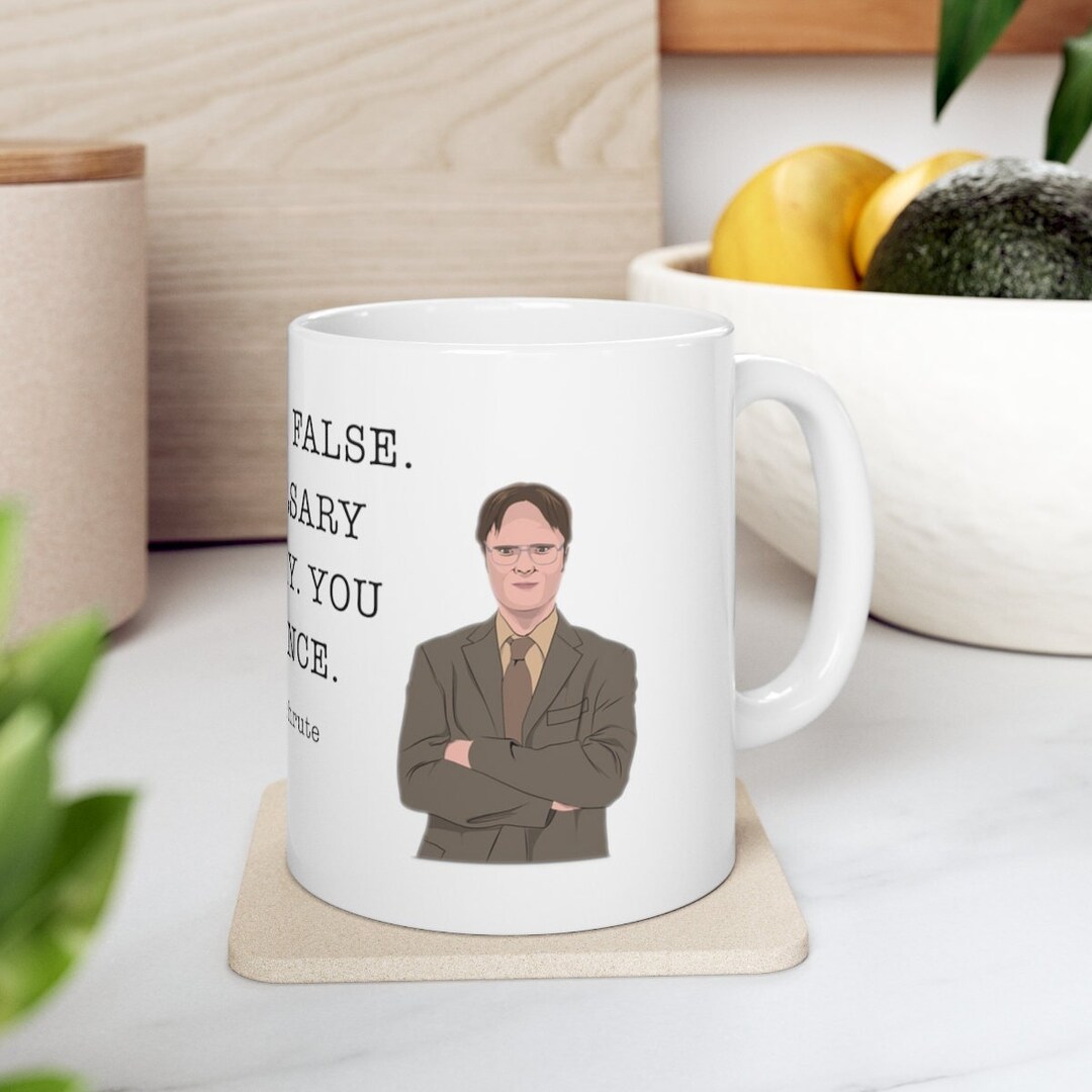 The Office Mug, Dunder Mifflin Cup, the Office Fan Mug, Dwight Mug, Coffee Mug, the Office Fan