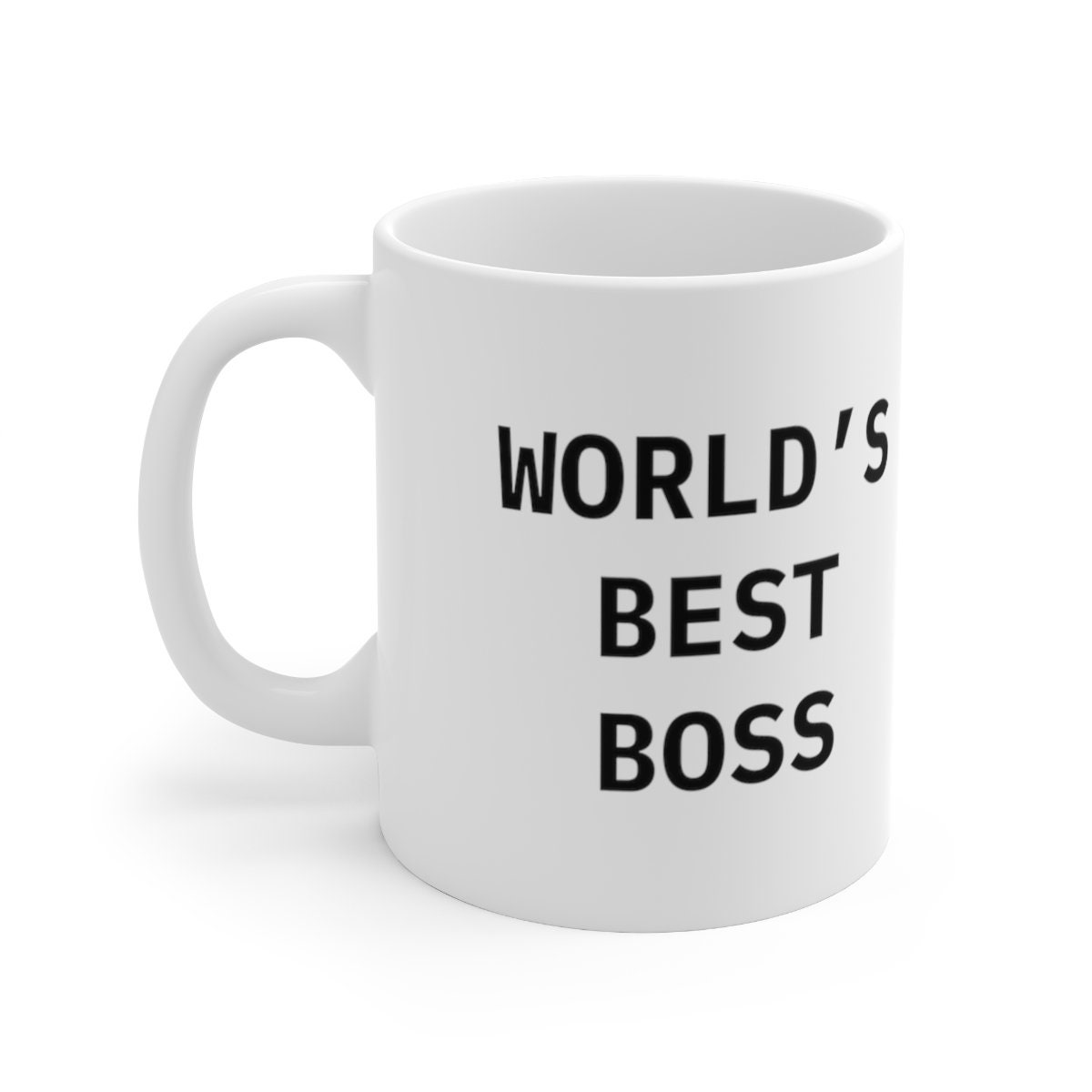 Custom World's Best Coffee Mug with Dunder Mifflin Logo • Onyx